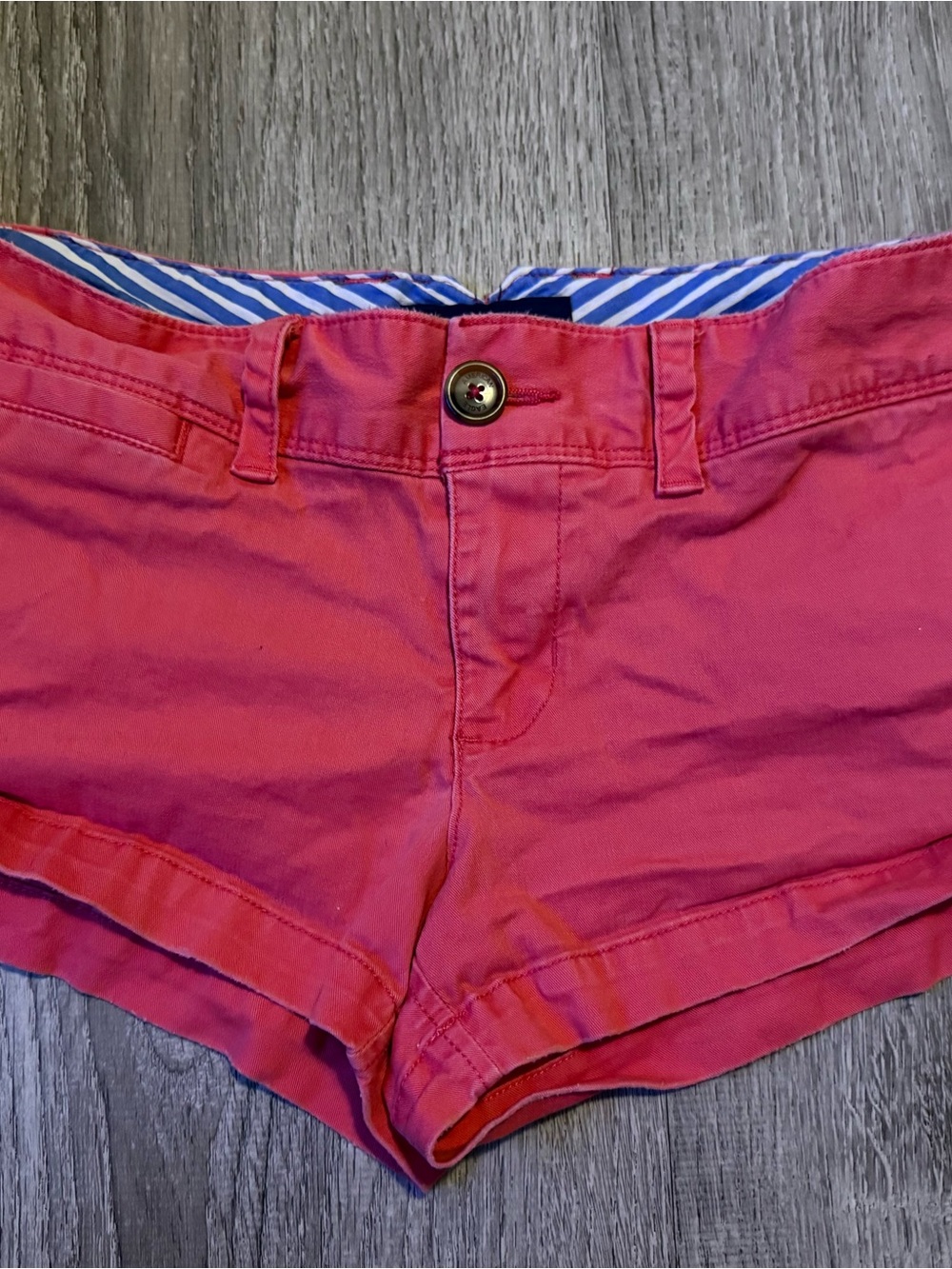 American Eagle vintage y2k low rise dainty Pink Women's Denim Shorts